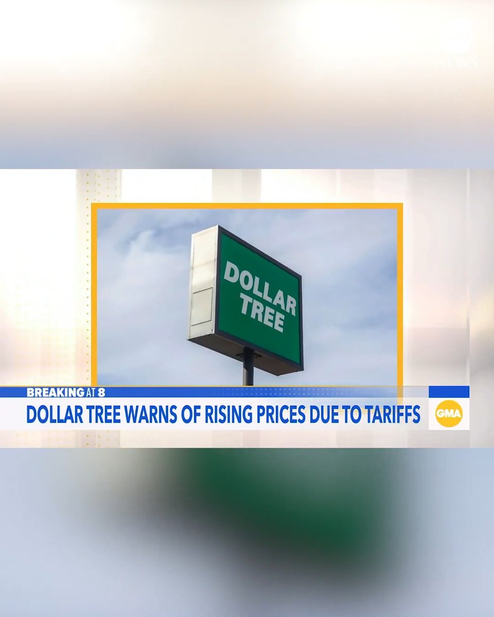 Price increases at Dollar Tree that began in the second quarter will continue through the end of the year, with more $3 and $5 items. The company warned prices will continue climbing as tariffs under President Trump drive up the cost of imported goods.