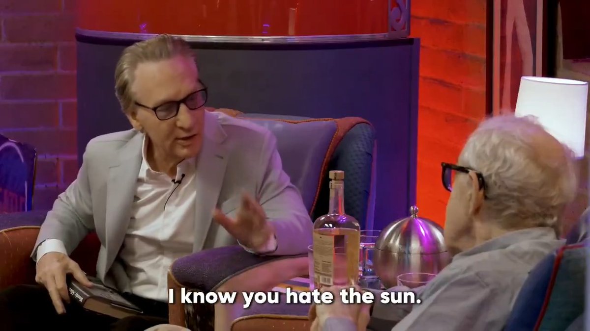 Why Woody hates the sun.