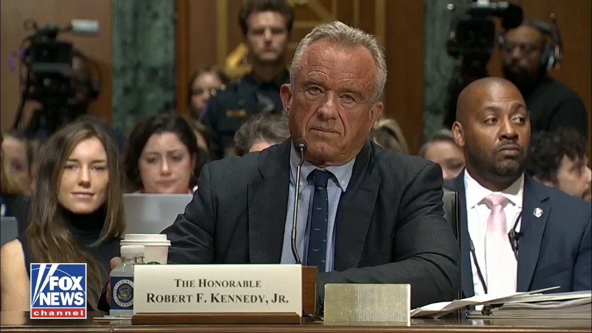 RFK Jr. fires back at Democrat senator after he accused him of allowing "conspiracy theories to dictate this country's health policy." HHS Secretary RFK Jr.: "Senator, you've sat in that chair how long? Twenty–twenty-five years, while the chronic disease of our children went up to 76%. And you said nothing."