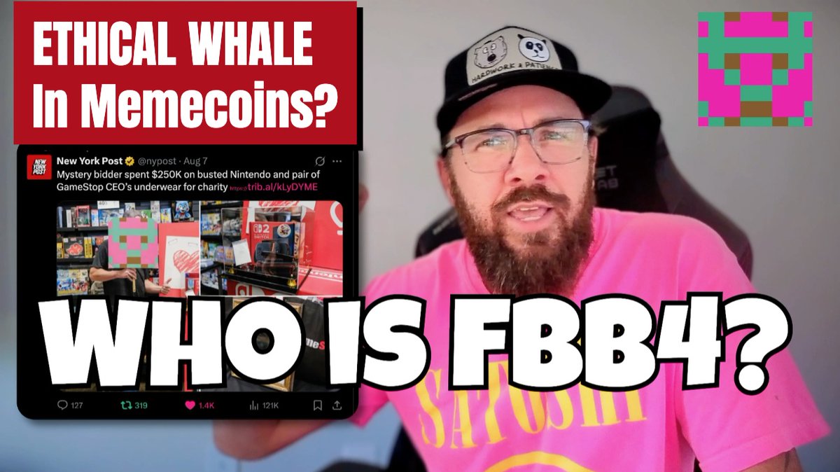 Who is FBB4? In the first episode of #FBB4Alpha, I highlight FBB4 's focus on Ethereum meme coins, his role in the GameStop story, community-driven strategy, liquidity plays, and transactions with meme coins like $PepeCoin, $GME, $BOOE, $KEK, and $KPOP.