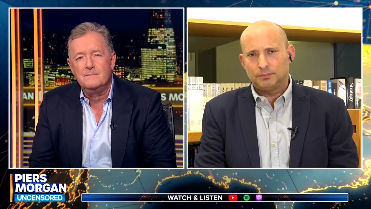 “If Israel had any intent in genocide, man - we’d be the most incompetent genociders in history!” Naftali Bennett refutes the world's leading scholars’ declaration that there is a genocide being committed in Gaza. 📺 Piers Morgan | Naftali Bennett נפתלי בנט