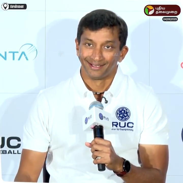 “F1 திரைப்படம் தமிழில் எடுத்தால் அதில் நடிக்க அஜித் குமார்தான் பொறுத்தமான நடிகர். 50 வயதை கடந்தாலும் கார் பந்தயத்தில் அதிக ஆர்வம் காட்டி வருகிறார் அவர்” - பிரபல F1 கார் பந்தய வீரர் நரேன் கார்த்திகேயன் #F1Racing #actorajithkumar #NarainKarthikeyan #chennai #PressMeet