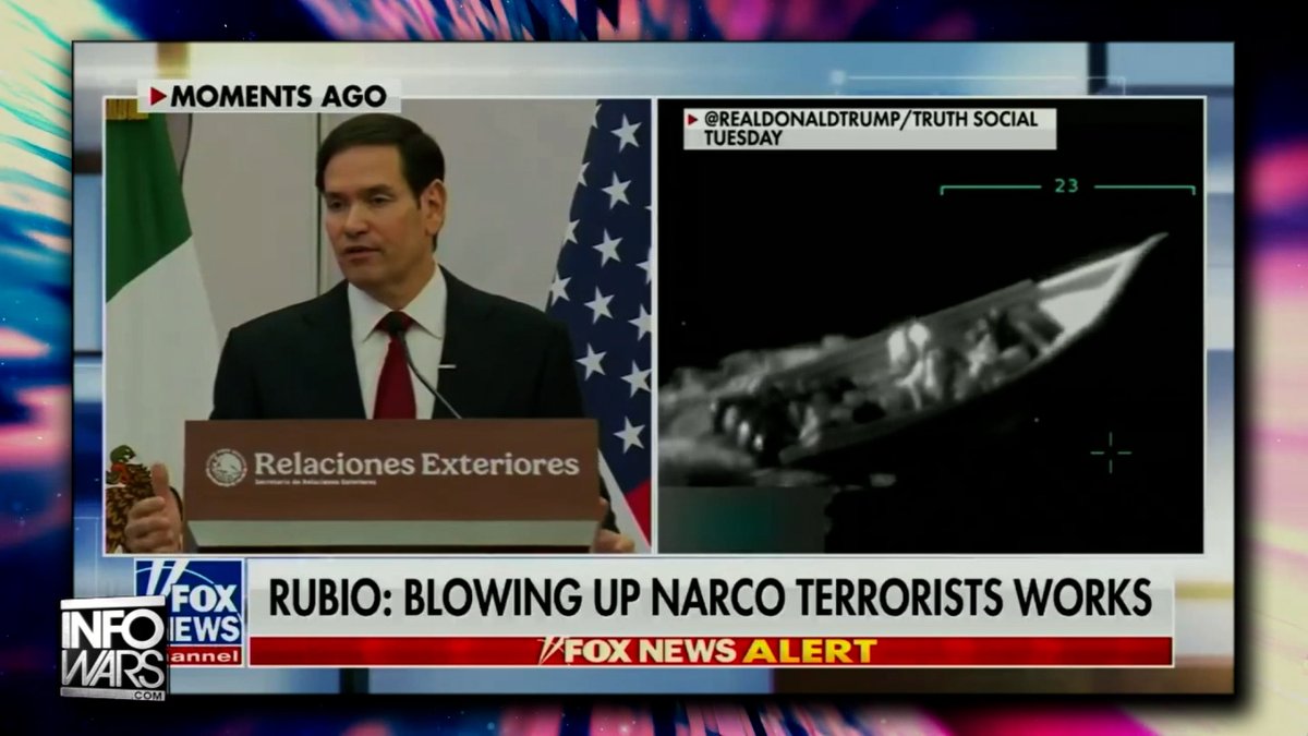 MUST-WATCH VIDEO: "What Will Stop Them Is When You Blow Them Up!" Sec. Of State Marco Rubio Responds To Criticism Of President Trump's Strike On TdA Narco-Terrorists: "Strikes Like This WILL Happen Again! They Were Heading Towards The US To Flood Our Country With Poison, And Under President Trump, Those Days Are OVER!"