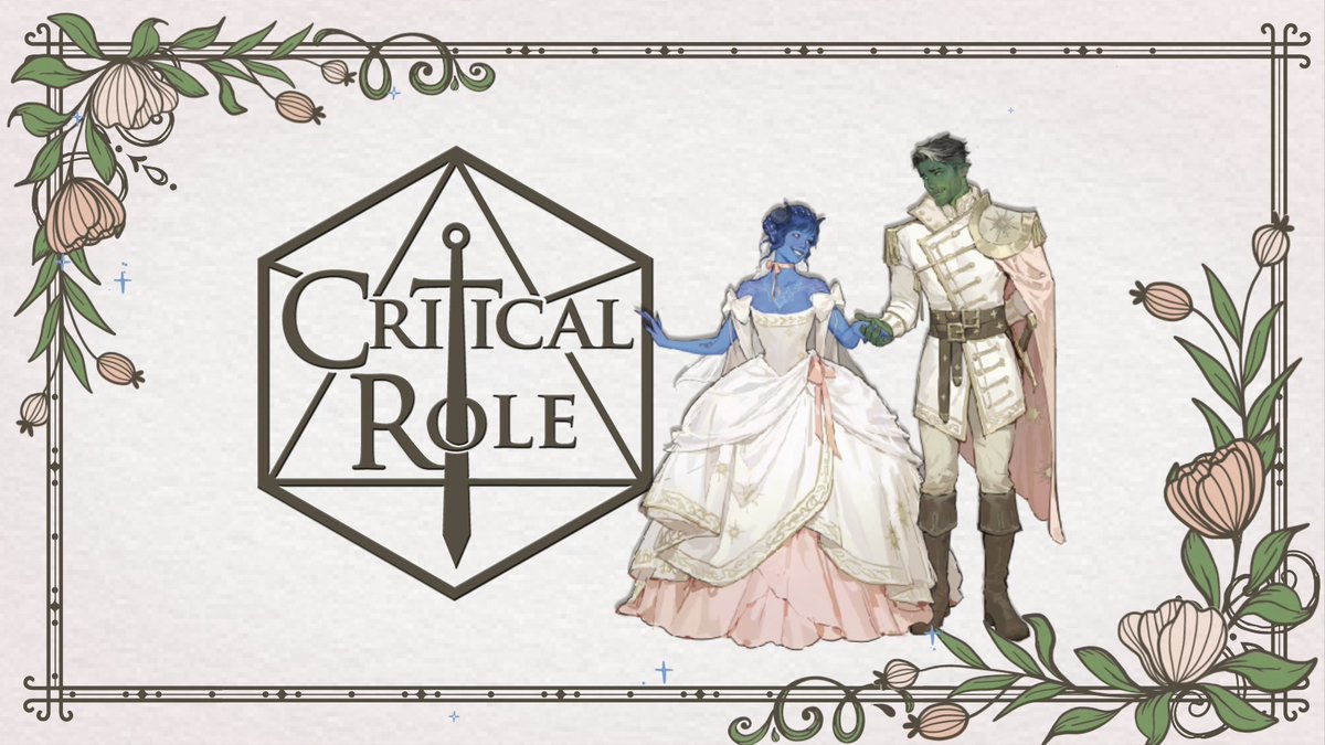 A WONDROUS WEDDING COMES TO THE BIG SCREEN 💒 🍿 The legendary wedding of Jester and Fjord is just around the corner! Critters in the US & Canada are cordially invited to join us at their local Regal, Andrew McClain, and Cinemark Theatres theatres for our enchanted NYC Show, recorded live from Radio City Music Hall, this October 15th at 7PM local time! LEARN MORE & FIND TICKETS ⬇️ [Artwork by ]