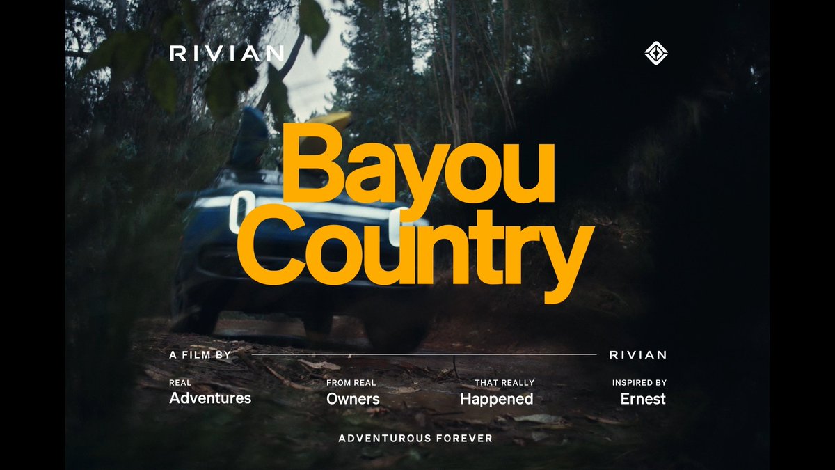 Meet Ernest: a real Rivian owner on a real adventure that really happened. See how he avoided becoming a swamp puppy snack thanks to 360° cameras and Bird's Eye View on his all-electric, adventure-ready R1S.
