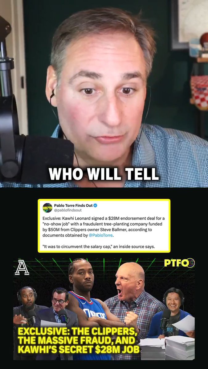 Is there enough evidence in Pablo Torre’s investigation for the NBA to punish the Clippers? Zach Lowe and Kirk Goldsberry give their reactions to the Steve Ballmer–Kawhi Leonard story.