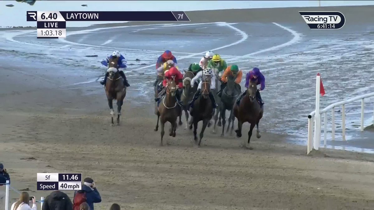Lucky 13 🎯 Ado McGuinness Racing is no stranger to success at Laytown Races 2026 and sends out his 13th winner at the iconic fixture - at a 19% strike-rate - as Distillate scores under Adam Caffrey