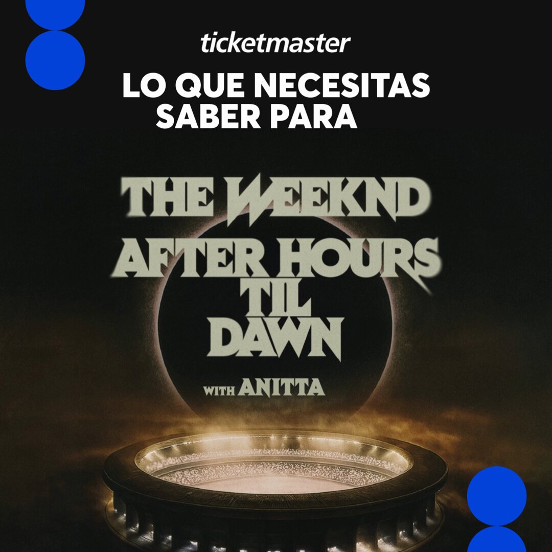 La espera terminó… The Weeknd regresa a México con el #AFTERHOURSTILDAWNSTADIUMTOUR en el 2026 dentro del Estadio GNP 🖤🏟️🎙️⁣ ⁣ Si planeas comprar boletos, aquí te compartimos los siguientes tips 👇