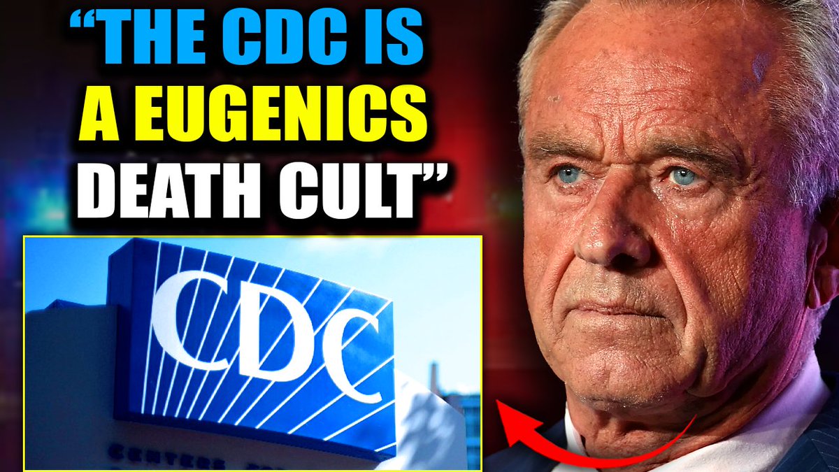 RFK Exposes CDC Plot To Kill 200 Million White Americans Robert F. Kennedy Jr. has blown the lid off what he calls a death cult in plain sight - the CDC. According to RFK, the CDC's crosshairs are fixed squarely on white America - and he says the smoking gun isn’t speculation. He found the evidence himself, buried deep inside the CDC's own files.