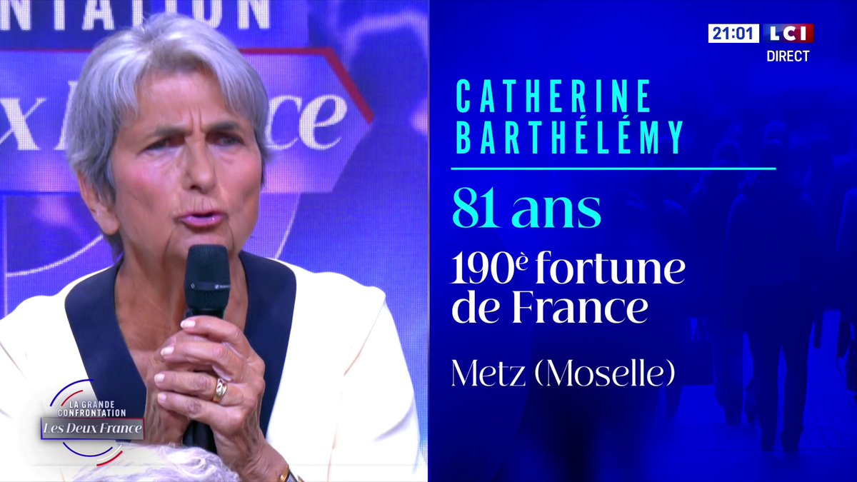 🔴 Émission spéciale - La Grande confrontation : les deux France 🗣️ Catherine Barthélémy : "La première des choses à faire c'est de dépenser moins (...) On est capable de les gagner ces 47 milliards et bien plus."