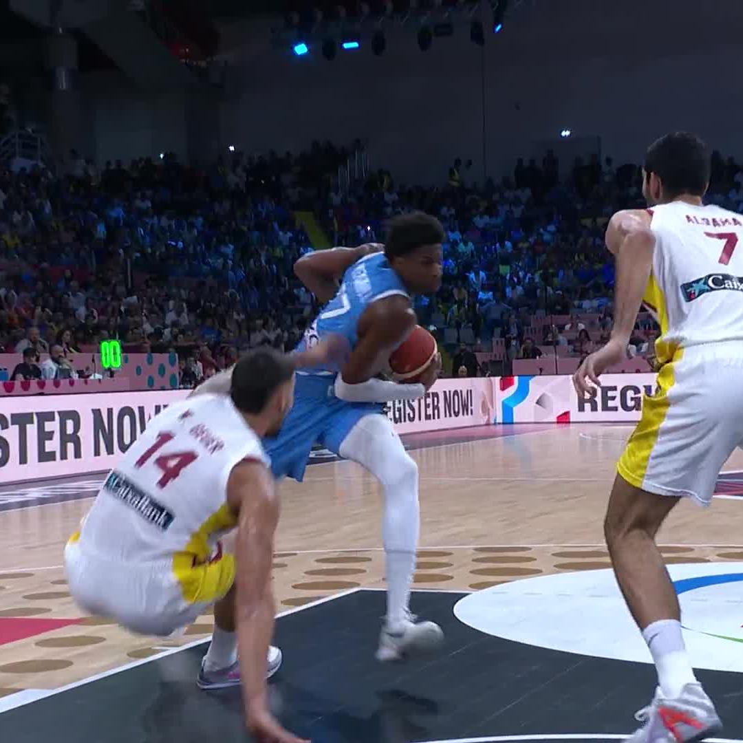 KOSTAS IS A BULLDOZER 🚧 #EuroBasket | #MakeYourMark