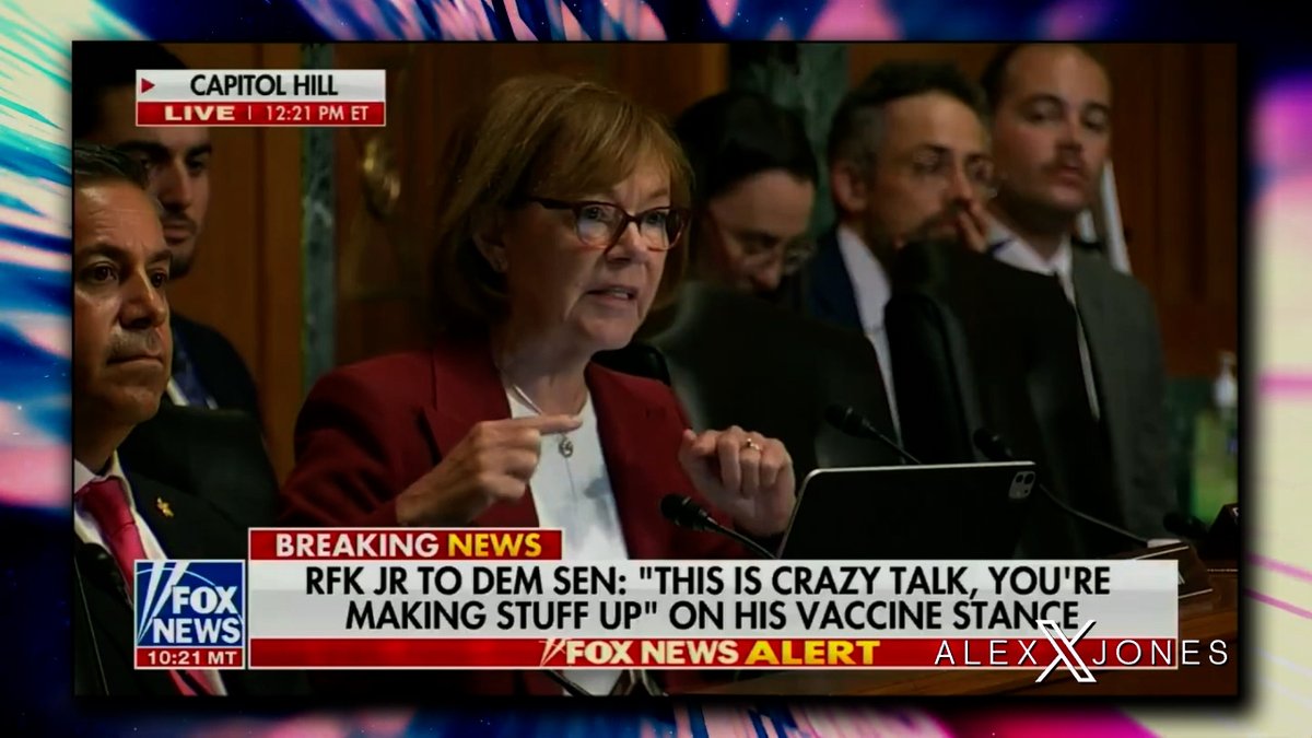 BREAKING VIDEO: Dem. Sen. Tina Smith Defends Anti-Depressants After HHS Head RFK Jr. Suggests Examining Trans Hormone Therapy Drugs, SSRIs, & Other Psychiatric Drugs That Warn Of Suicidal & Homicidal Ideation Alex Jones Emphasizes The Strong Correlation Between Mass Shootings & Anti-Depressants