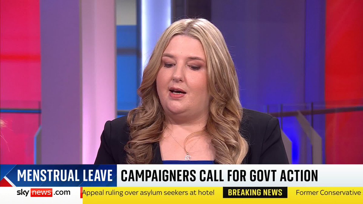 Menstrual leave campaigner: 'At 23 I was hospitalised three months in a row' Campaigner Michelle Dewar tells Sarah-Jane Mee that women who have a medical diagnosis related to severe period pain should be entitled to paid menstrual leave. 📺 Sky 501 #SJUK