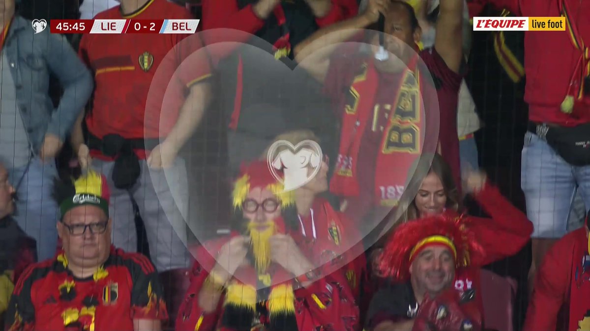 🇱🇮 - 🇧🇪 Quelle volée du capitaine belge Youri Tielemans, qui permet aux siens de faire le break dès le début de la seconde période #lequipeFOOT Suivez le match en direct ➡️