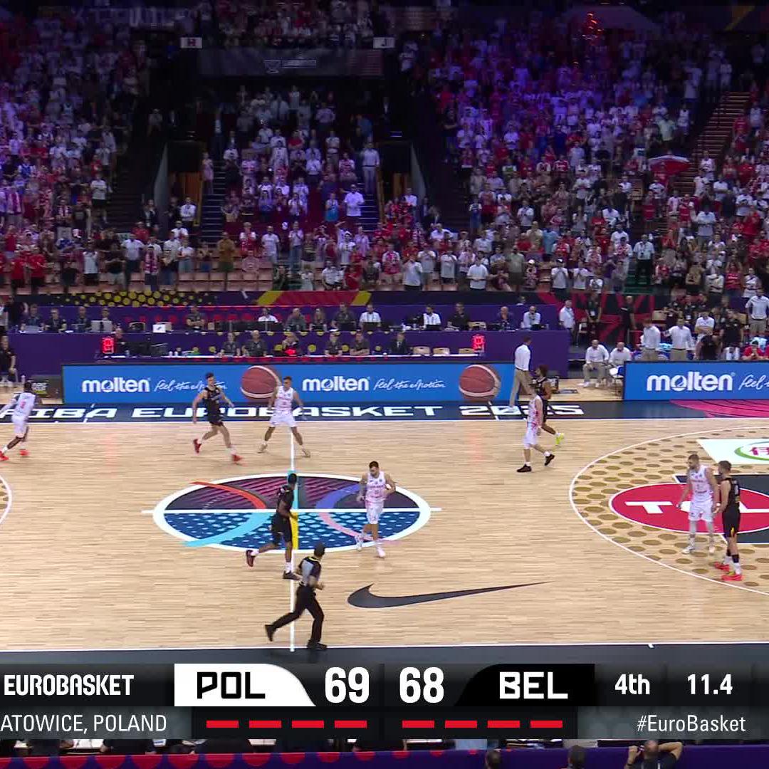 EMMANUEL LECOMTE SENDS THE GAME-WINNER! 💥💥💥 #EUROBASKET x Belgian Lions