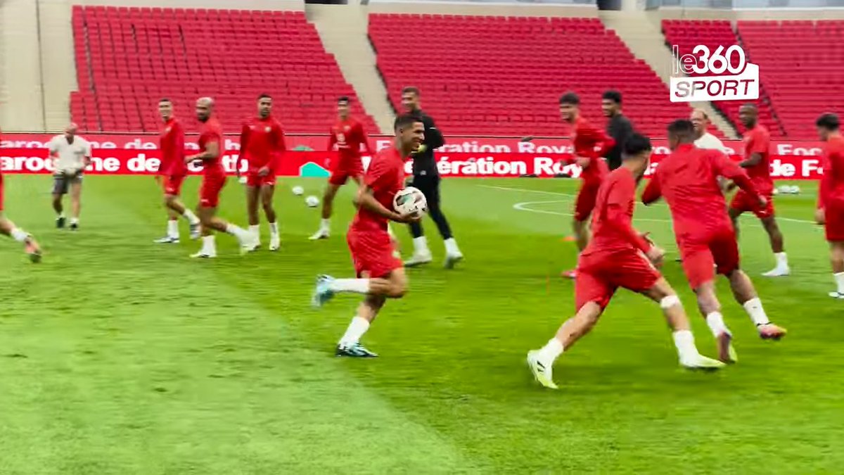🇲🇦🇳🇪 Maroc-Niger : Inauguré par le prince héritier Moulay El Hassan, le stade Moulay Abdellah accueille l’entraînement des Lions de l’Atlas