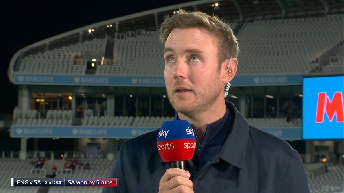 "We don't really know what the game plan is yet with the white-ball group" 🤔 Stuart Broad reflects on the current state of England's ODI setup 💬