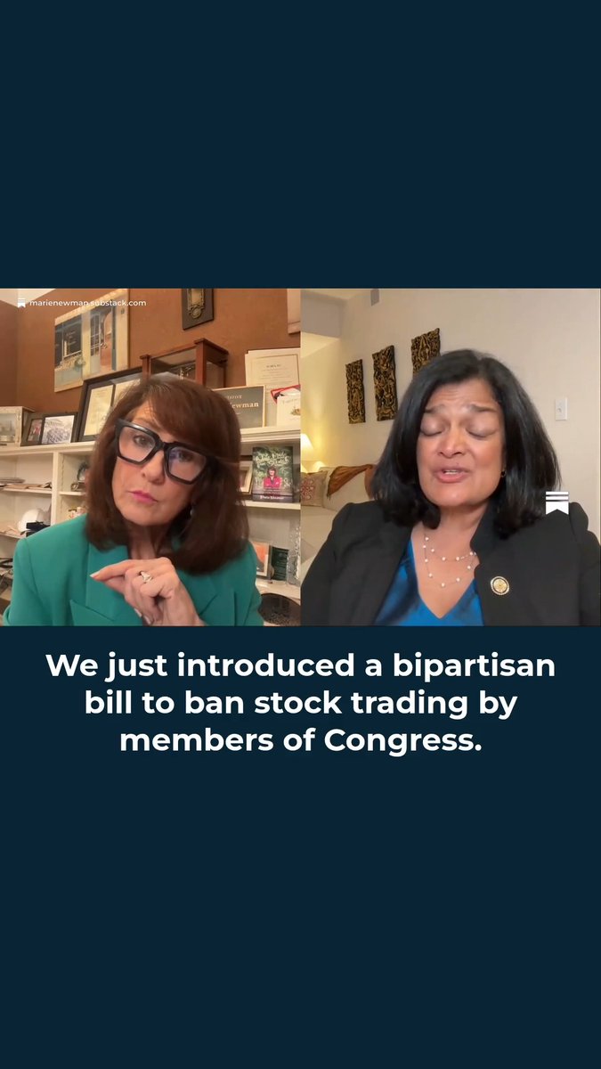 I’m sick and tired of people coming to Congress to pad their pockets, rather than to work for the American people. That’s why I’m co-leading a bill to BAN stock trading by members of Congress. Call your representative and demand they sign on.