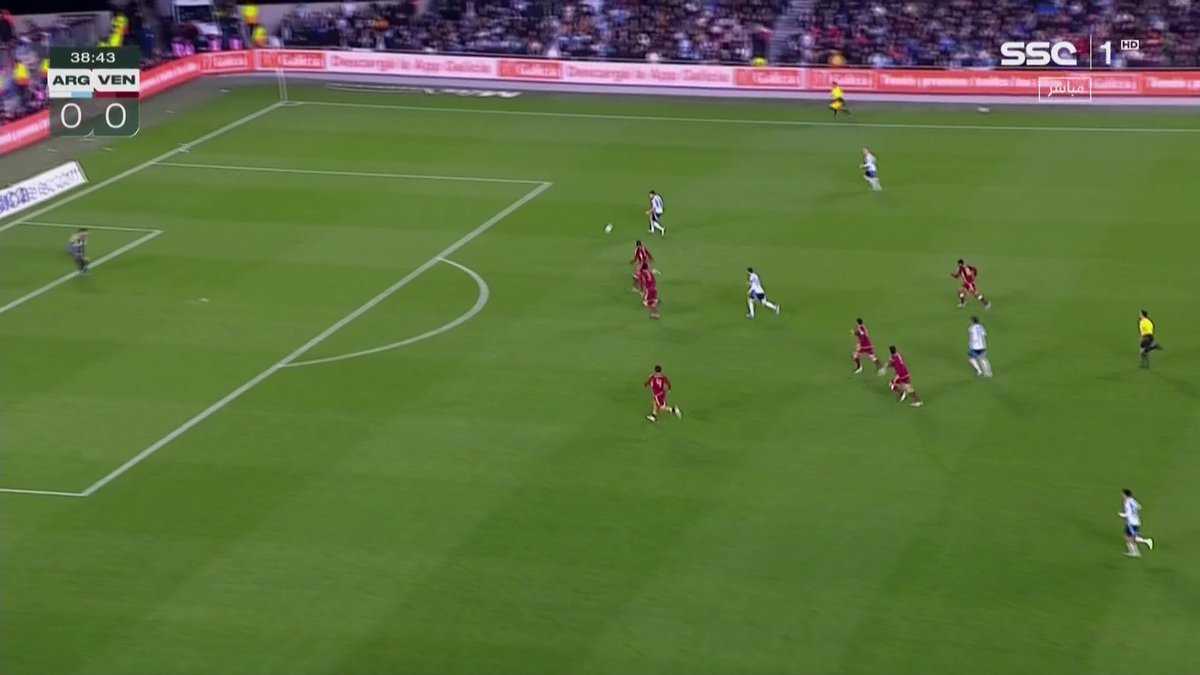 الأسطورة ميسي يفتتح التسجيل لمنتخب الأرجنتين ⚽🔥 الأرجنتين 1 × 0 فنزويلا #تصفيات_أمريكا_لكأس_العالم 2026 #الأرجنتين_فنزويلا | #SSC