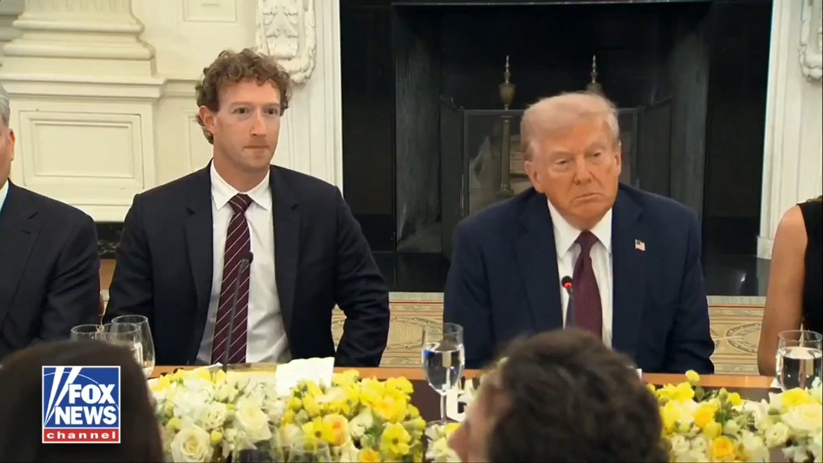 President Trump on private discussions with world leaders: "They admit we have the smartest people, we have the greatest technology. They can copy, but they can't create like we can create."