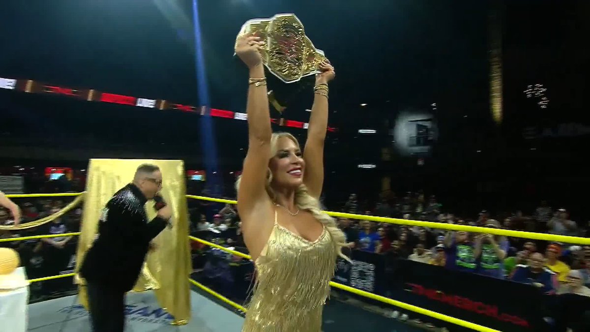 .George Iceman unveiled a one of a kind painting for Ash By Elegance! m by elegance🥂💖💫 Heather by Elegance 💋 #TNAiMPACT Watch on TNA+: Watch on YouTube: