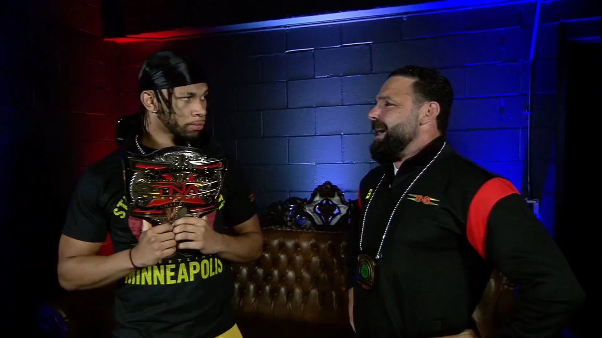 What does Santino Marella have in store for LEON SLATER next week on #TNAiMPACT!? Watch on TNA+: Watch on YouTube: