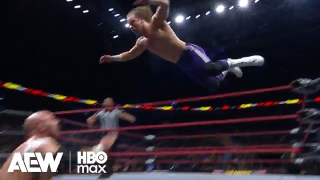 Before Tommy Billington returns on #AEWCollision to team with PRIEST against FTR, take a look back at his battle with Dax FTR! Watch the full match from the May 11th, 2024 episode of Collision RIGHT NOW on @SportsOnMAX!