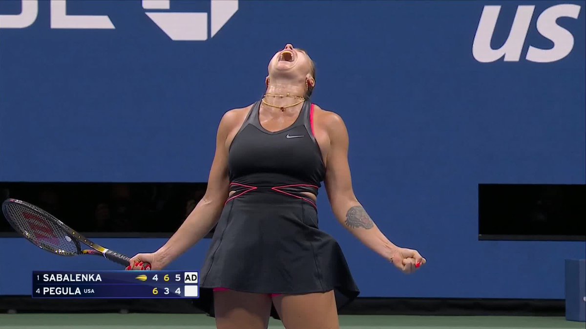 Aryna Sabalenka reaches her THIRD consecutive US Open final! 🇺🇸