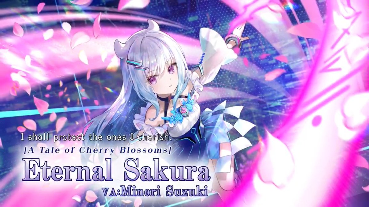 [Coming Soon] From 9/8 (Mon) 12:00 (UTC+9)✨ ✧━━━━━━━━✧ Arriving with the main quest "Magia Record Part 1" Complete!🌸 New 5★ Kioku [A Tale of Cherry Blossoms] Eternal Sakura #MinoriSuzuki "Final protocol, engage. I shall protect the ones I cherish." #madoka_exedra