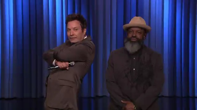 Jimmy and Black Thought perform a song about #NFLKickoff (and Taylor Swift &amp; Travis Kelce ofc) #FallonTonight