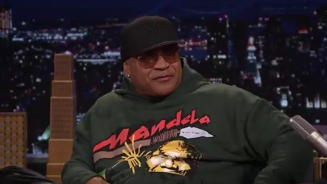 .LLCOOLJ wrote a football rap for the 1986 movie Wildcats 😂 #FallonTonight