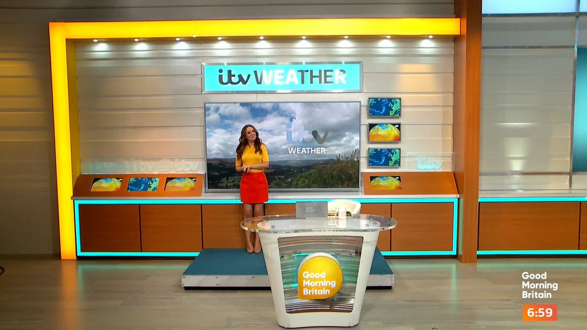 There will be sunny spells with isolated showers. @lauratobin1 has the forecast and the outlook for the weekend.