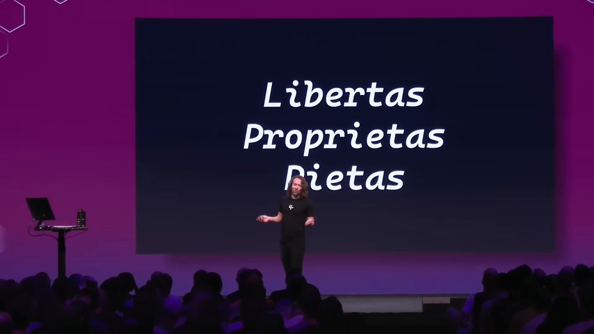 End-to-end open source computing has never been more accessible. From the OS on your workstation to the framework powering your web app to the servers delivering it to customers, we're done asking for permission. Libertas, Proprietas, Pietas!
