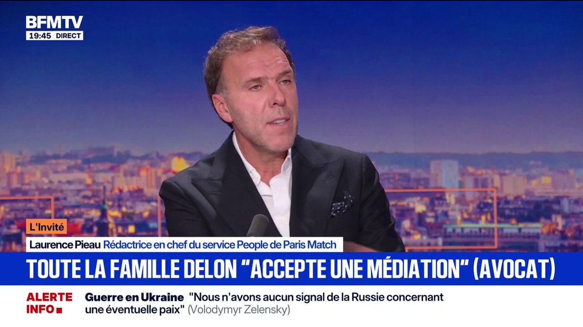 Le Clan des Siciliens ! Le 1er héritier d'Alain Delon est… l’Etat Sur 50M€ le fisc prend 20M€, sa fille 15M€ et ses 2 fils 7,5M€ chacun
