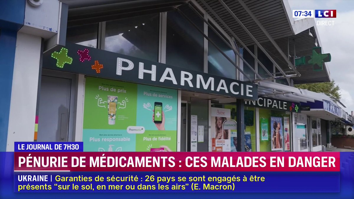 🚨ALERTE INFO Suite à une pénurie de médicaments qui ne cesse de s’aggraver semaine après semaine, des malades sont en danger. Tous ceux qui ont voté la loi sur la fin de vie et qui s’attaquent à notre système de santé sont des traîtres à la nation.