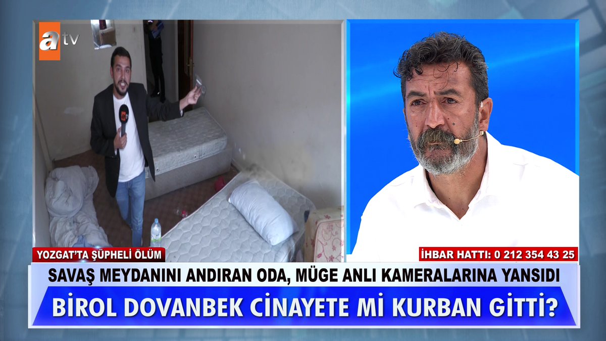 Savaş meydanını andıran oda, Müge Anlı kameralarına yansıdı. Birol Dovanbek cinayete mi kurban gitti? #MügeAnlıİleTatlıSert #MügeAnlı atv