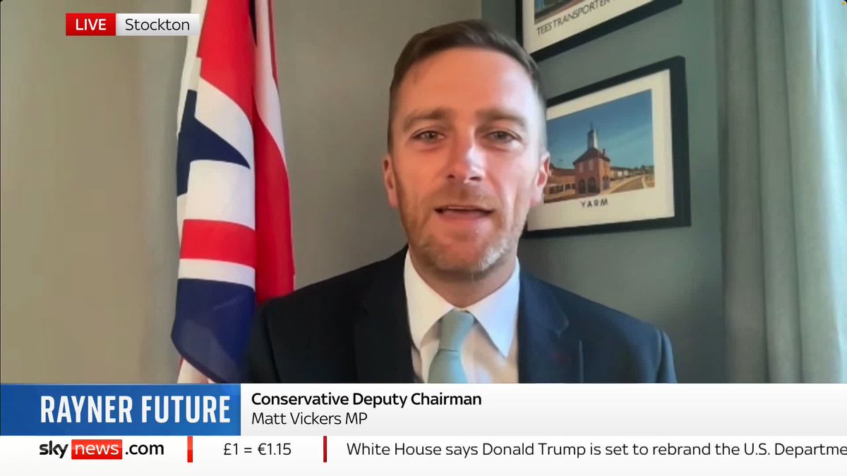 "Someone cannot be responsible for housing in this country if they're not paying the taxes they owe." Conservative Deputy Chairman Matt Vickers condemns Angela Rayner over her tax affairs row and assures Anna Jones the party is "alive and well."