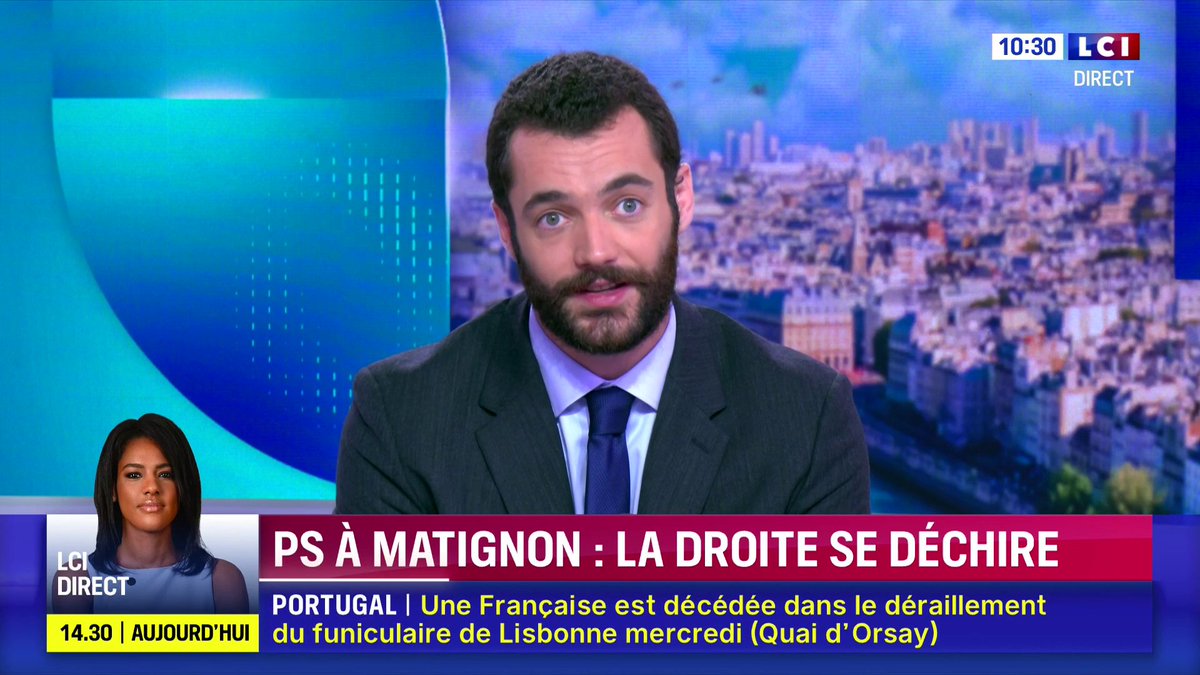 🗣️ "Je suis pour la dissolution", explique Louis Sarkozy à david doukhan 📺 "Cartes sur table avec Doukhan" sur LCI