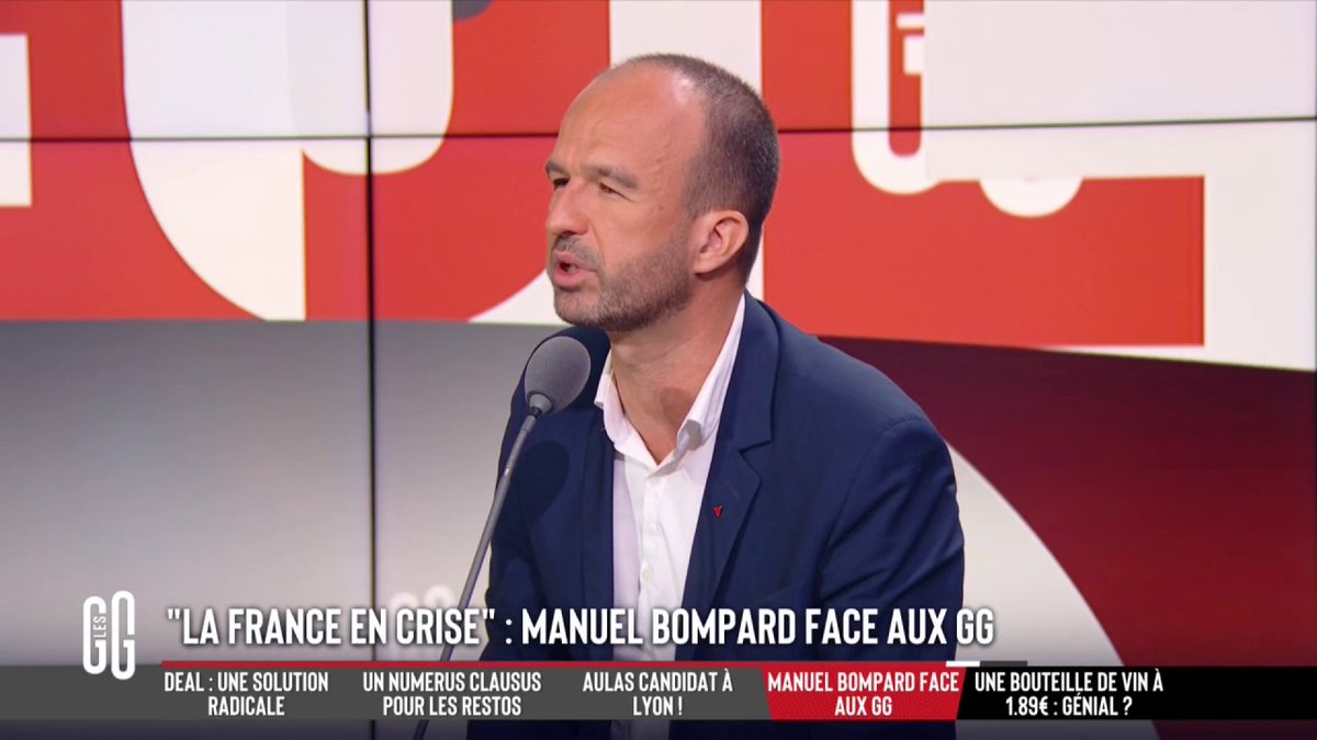 🎙️ Manuel Bompard répond à Bruno Retailleau : "Le chaos, c'est le résultat de ces dernières années de politique. On a le droit de se mobiliser. Il rêve peut-être d'un pays où on ne peut plus faire grève. Mais pardon, on est en France ici." #GGRMC