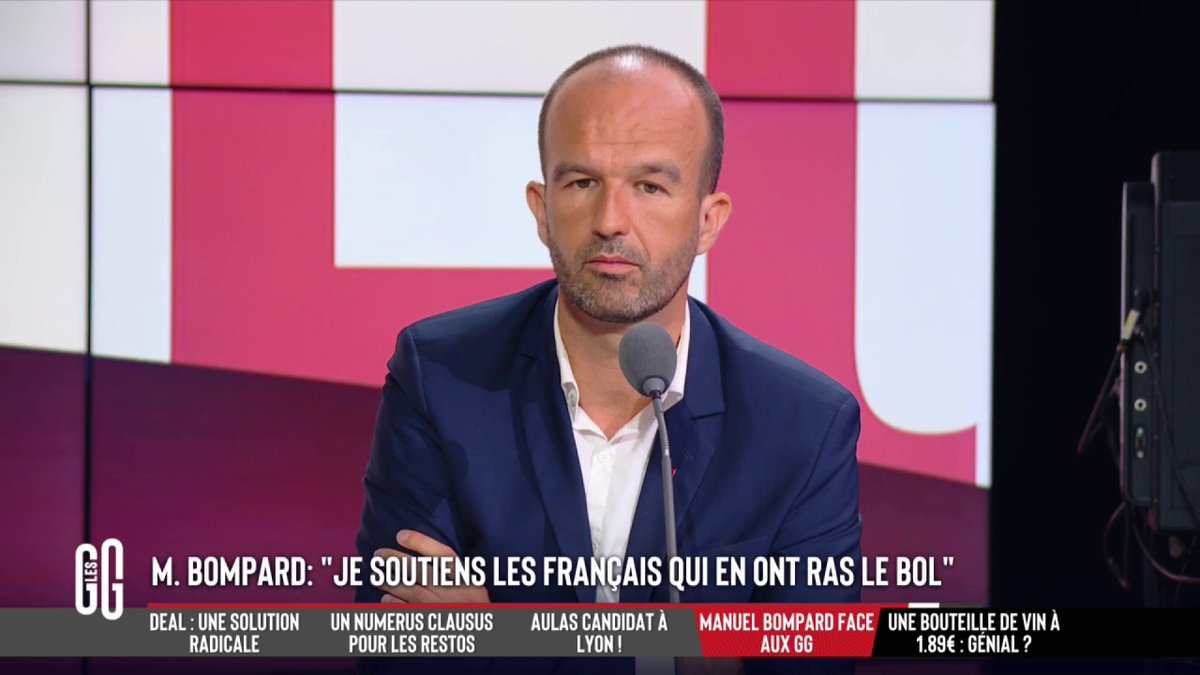🎙️ Mourad Boudjellal avoue sa peur de LFI à Manuel Bompard : "Vous me faites peur, parce que dans l'état d'esprit de LFI, gagner de l'argent, créer de l'emploi, c'est presque criminalisé. Je vais représenter une tête de gondole. J'ai peur de me faire dépouiller." #GGRMC