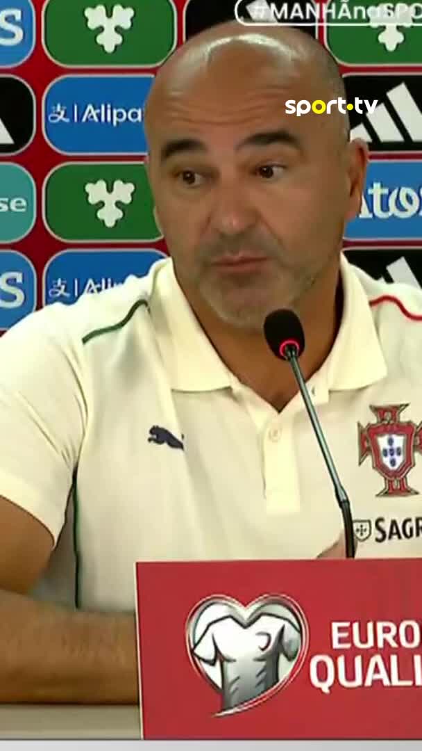 🗣️ Roberto Martínez: “O João Neves que sem bola pode jogar a lateral” #sporttvportugal #Portugal #RobertoMartinez