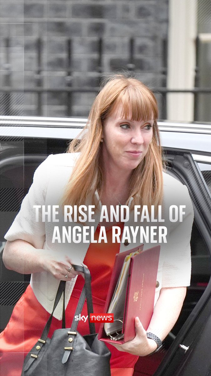 From zero qualifications to the top of government, Angela Rayner left school at 16 and worked her way up to deputy prime minister. Sky's Rob Powell takes a look back at her career. 🔗 Read more