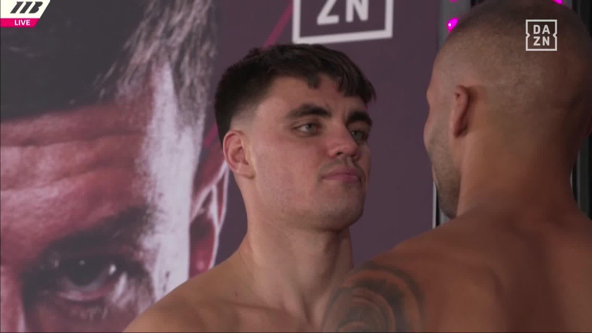 Mark Dickinson vs. Troy Williamson face-off 😬 #McCormackParra | Saturday | Live on DAZN