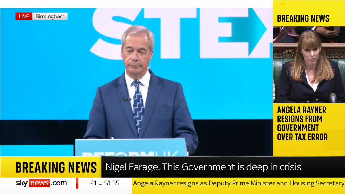 "All 32 London boroughs will be up for election and we will take that seriously." Reform UK leader Nigel Farage says his party is getting ready to have a mayoral cadindate to "beat Sadiq Khan". 📺 Sky 501, Virgin 602, Freeview 233 and YouTube