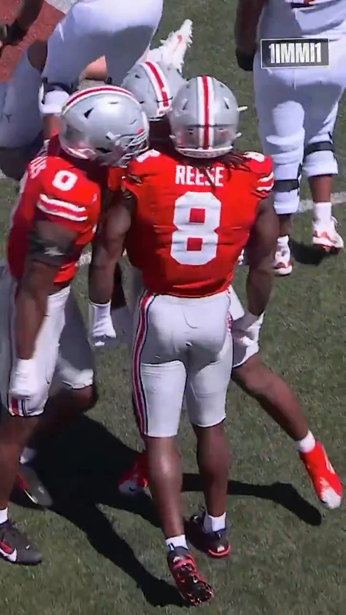 Ohio State LB Arvell Reese is the first-ever member of Gus Johnson's GOT IT TEAM 🌰