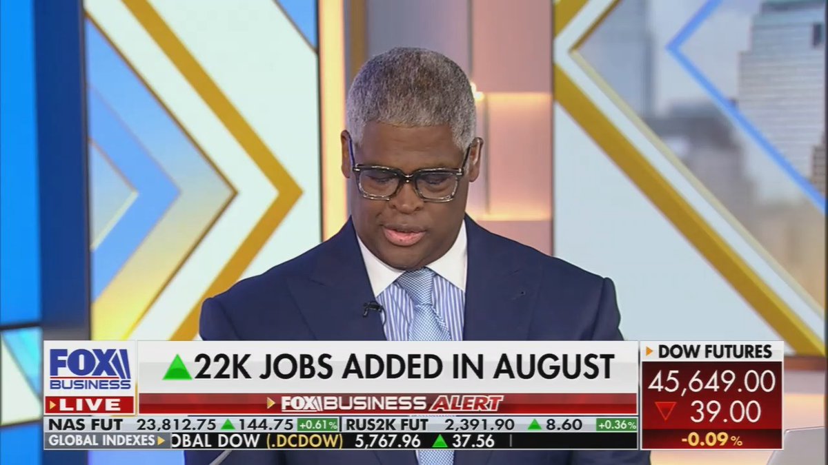 Fox: The crisis is that people are not rehired. Couple that with a lot of young folks coming out of school and they can't find a job. There is a labor crisis. On the tariff front, you have more of a deflationary situation. History lesson folks, that is what we had in the 1930s
