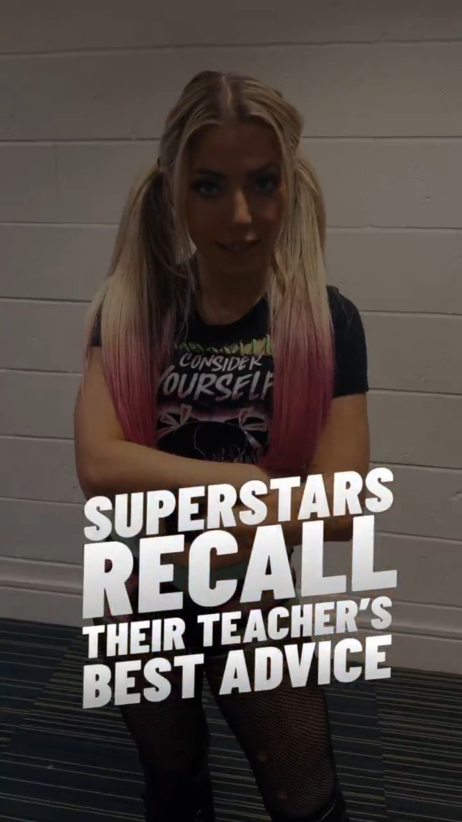 Here’s honouring our teachers and their advice, today and forever! What’s the best advice you got? ✨ Stephanie Vaquer Lexi (Kaufman) Cabrera Charlotte Flair Joaquin Wilde Tiffany Stratton #TeachersDay
