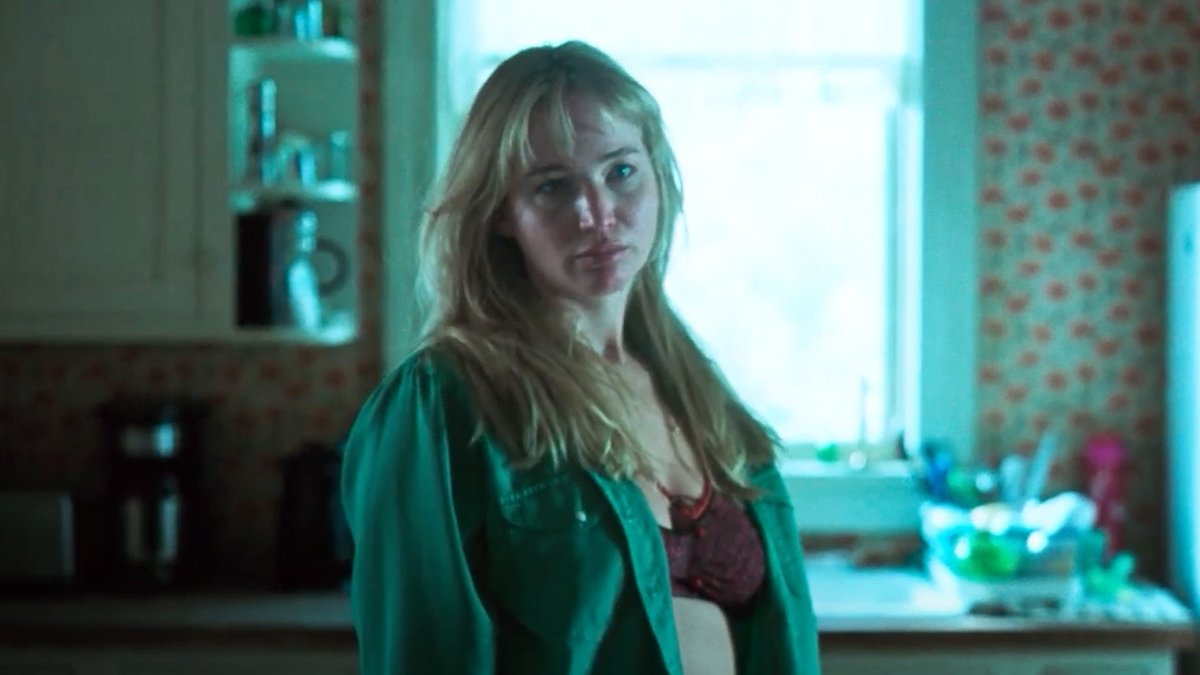 Jennifer Lawrence and Robert Pattinson star in the first teaser trailer for #DieMyLove. Lynne Ramsay's new film is in theaters this November.