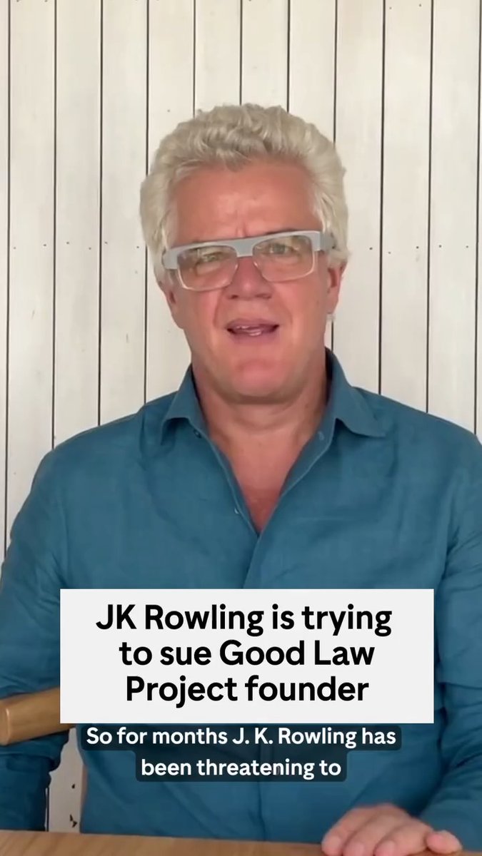 JK Rowling is threatening to sue our founder Jo Maugham unless we back down. We look forward to seeing them in court.