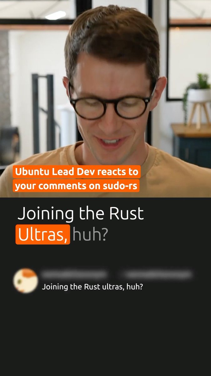 “Joining the Rust ultras?” That’s just one of the comments Jon addresses in our latest YouTube video on sudo-rs, the Rust-based reimplementation of sudo. From “Why fix what isn’t broken?” to “Is this about moving GPL code outside Linux?”, Jon responds directly and adds context to the discussion. 🎥 Watch the full video: #Ubuntu #OpenSource #Linux #Sudo #Rust